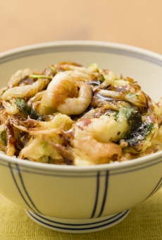 オイスターかき揚げ丼