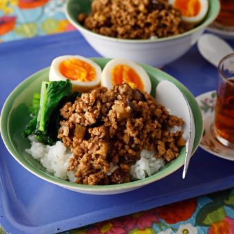 簡単ルーローハン