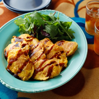 ふわふわチキンピカタ